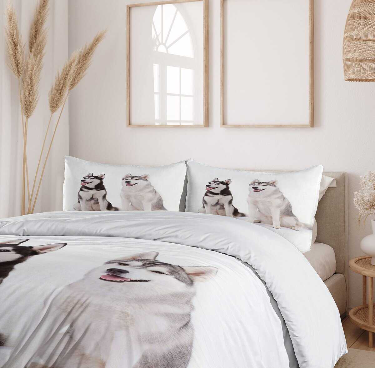 Juego de Funda Nórdica Ambesonne Alaskan Malamute, - Imagen 7