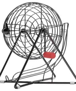 Jaula de Bingo Profesional de Acero MR CHIPS 11" (Pulgadas)