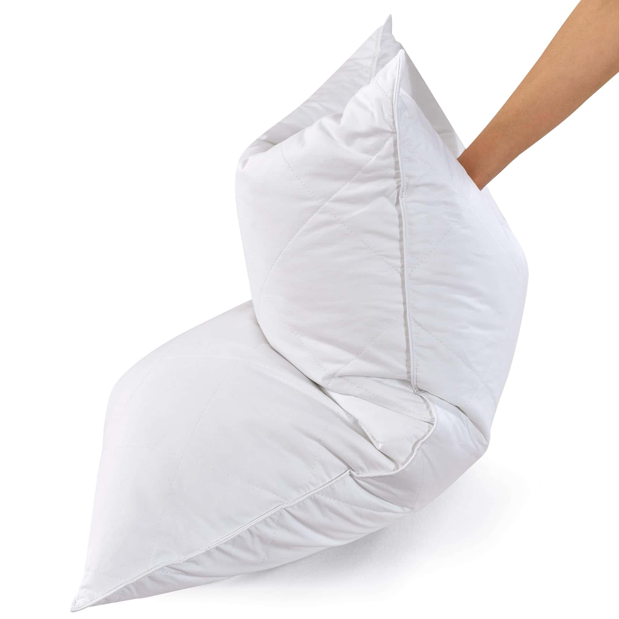 Almohadas de Pluma de Ganso Blanco Tres Gansos