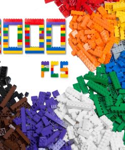 Juego de Construcción de 1000 Piezas Barcaloo, 10 Colores