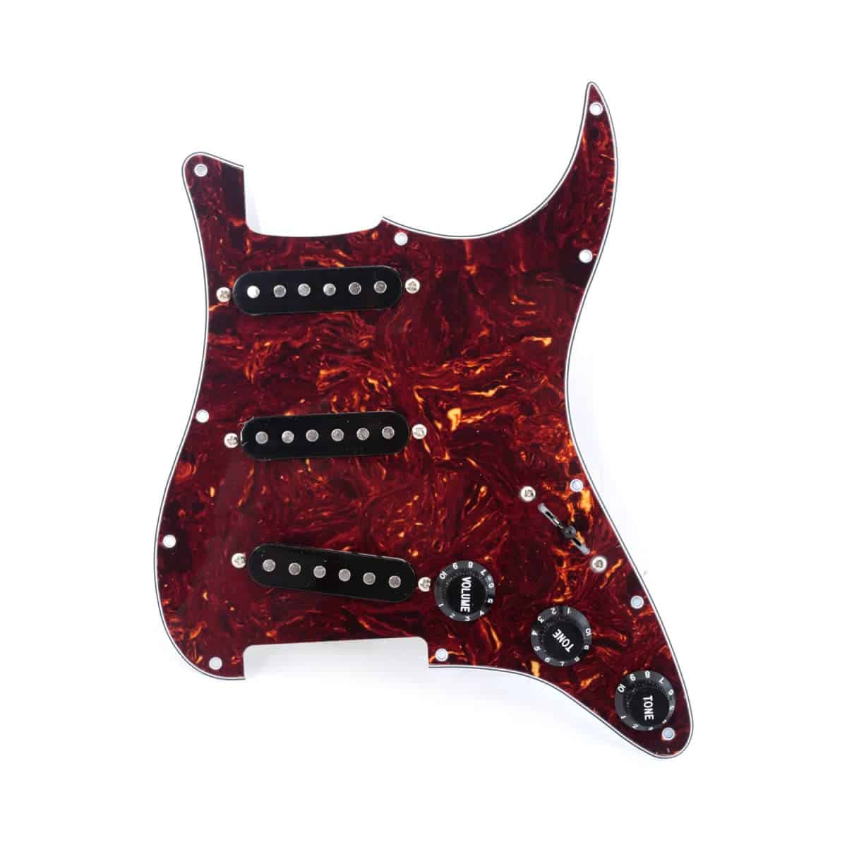 Pickguard cargado de 11 orificios Strat de Musiclily SSS