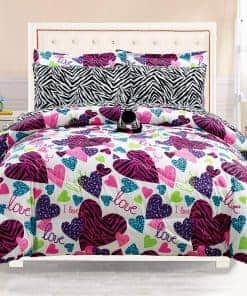 Grand Linen - Juego de Cama para Niñas y Adolescentes con