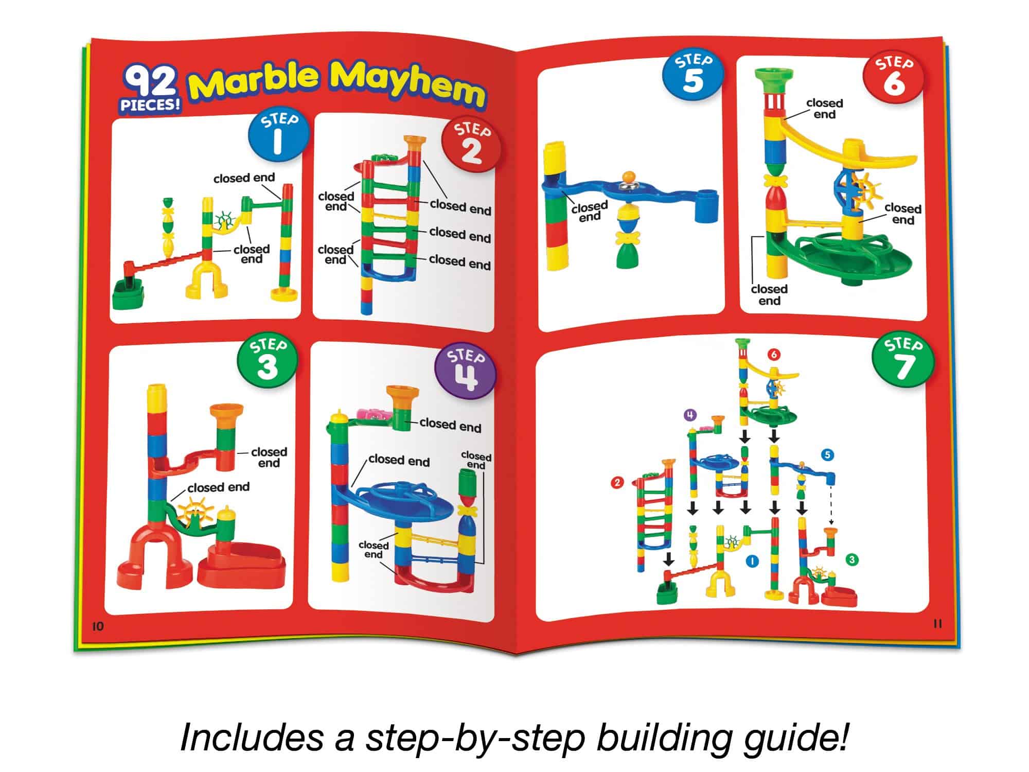 Lakeshore Super-Fun Marble Run - Set de 116 Piezas - Imagen 4