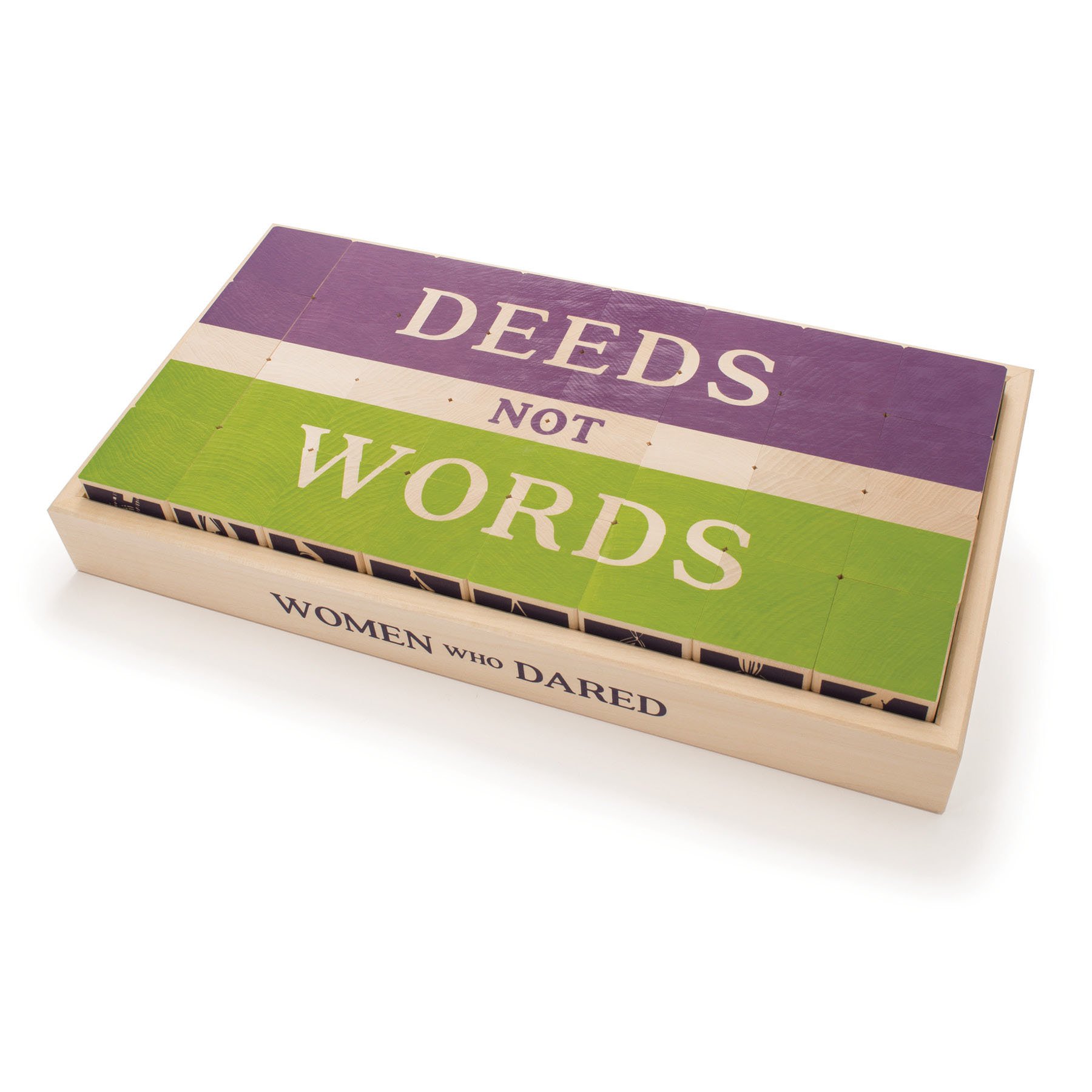 Bloques de Madera Mujeres que se Atrevieron - Hechos en - Imagen 4