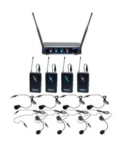 VocoPro Digital-Quad-B2 - Cuatro Canal Inalámbrico