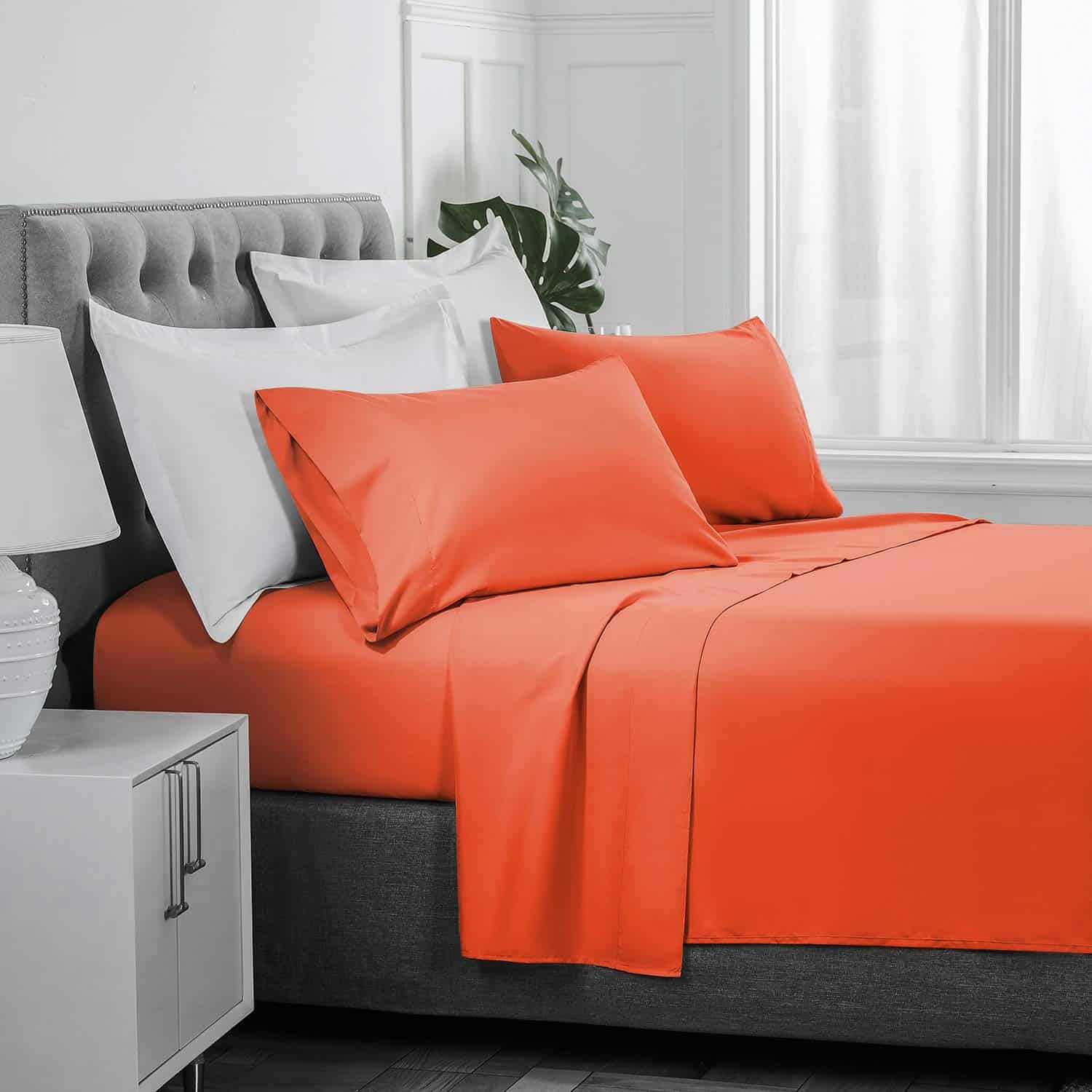 Juego de sábanas tamaño Queen transpirables, de - Imagen 7