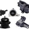 Set de 5 soportes de motor y transmisión para Acura Honda