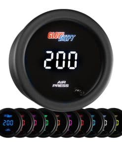 Juego de Manómetro de Presión de Aire Digital de 200 PSI de