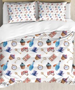 Juego de Funda Nórdica Ambesonne Alicia en el País de las