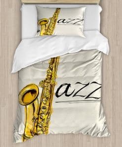 Juego de Funda Nórdica Ambesonne Music, Pintura Clásica de