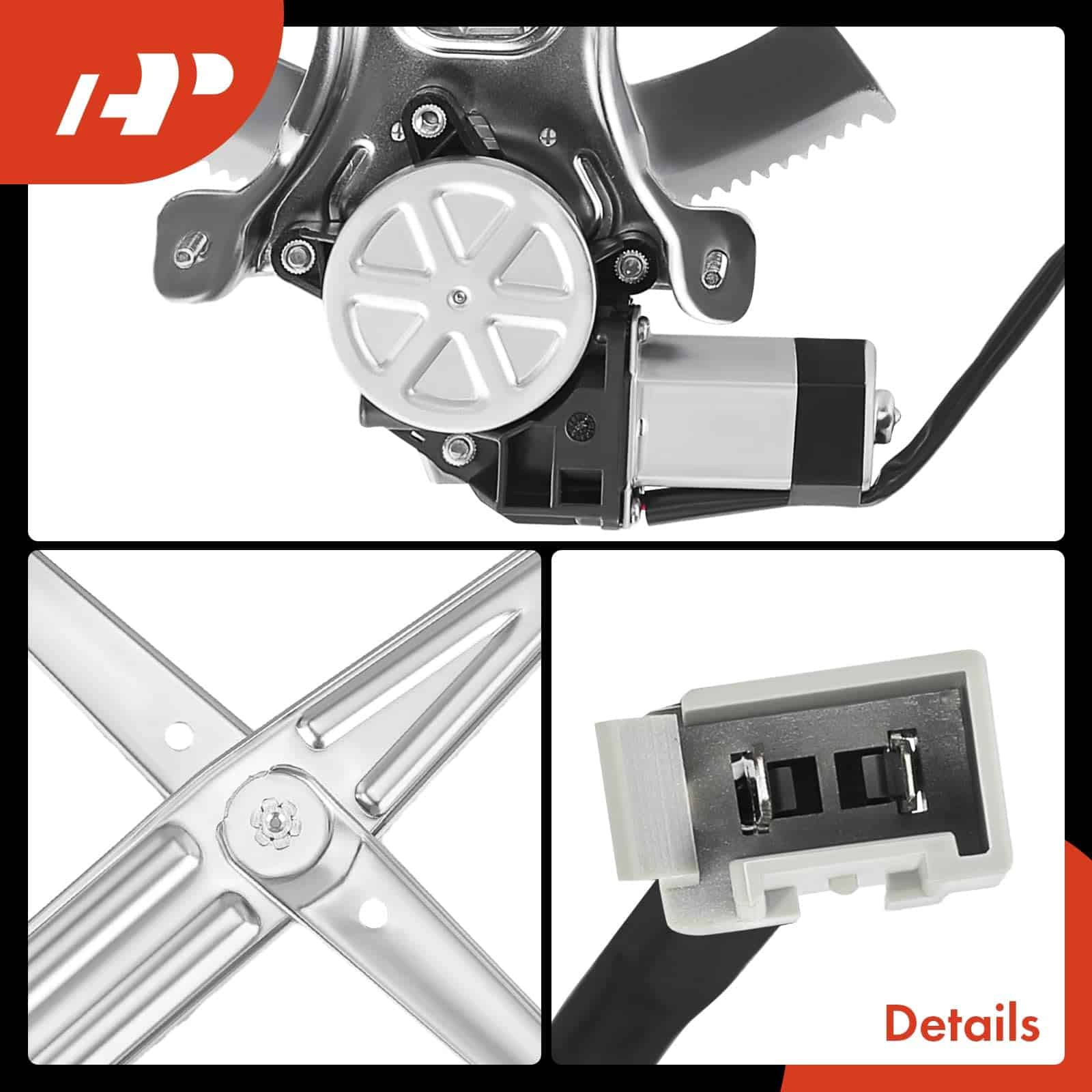 Ensamblaje de Regulador de Ventana y Motor A-Premium para - Imagen 9