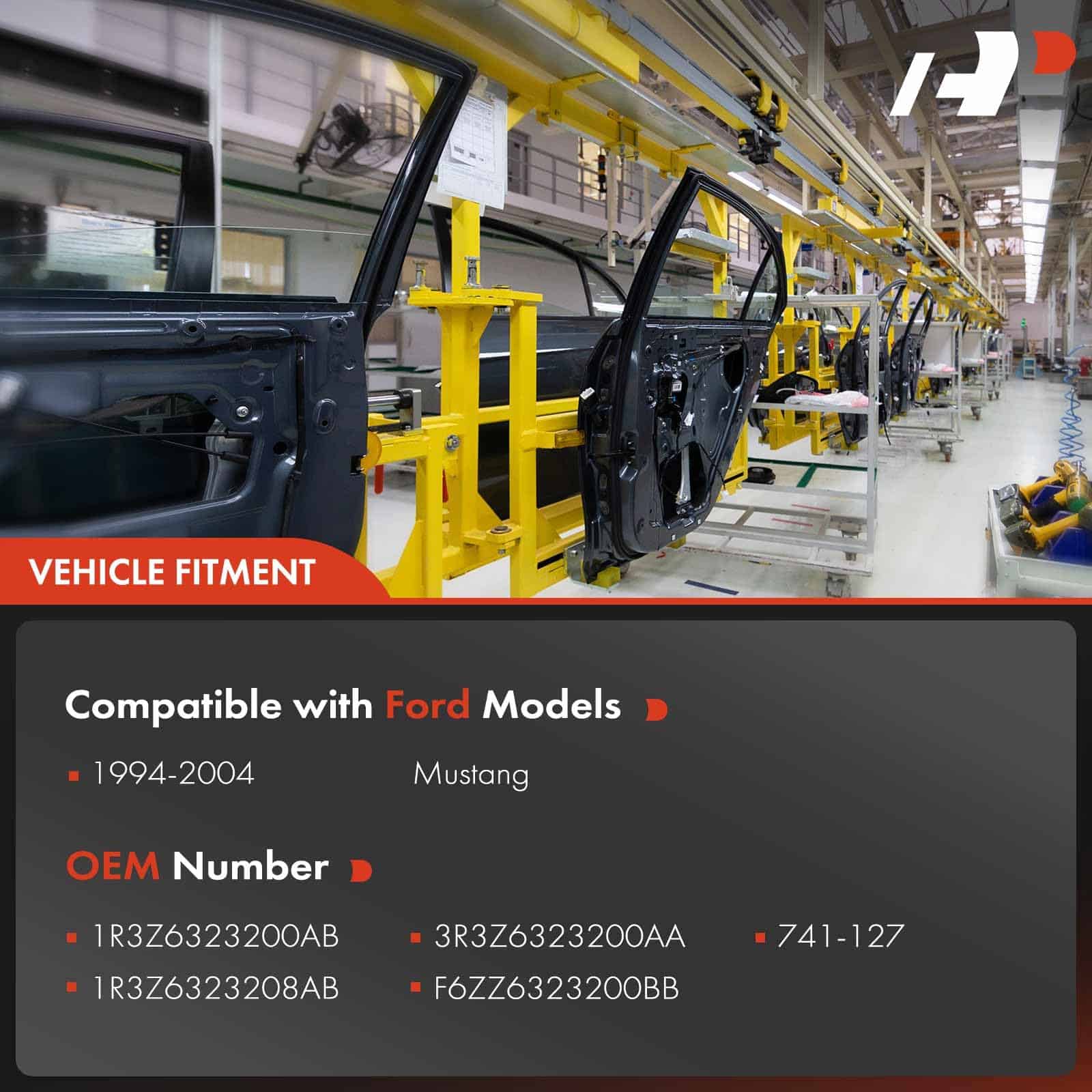 Ensamblaje de Regulador de Ventana y Motor A-Premium para - Imagen 4