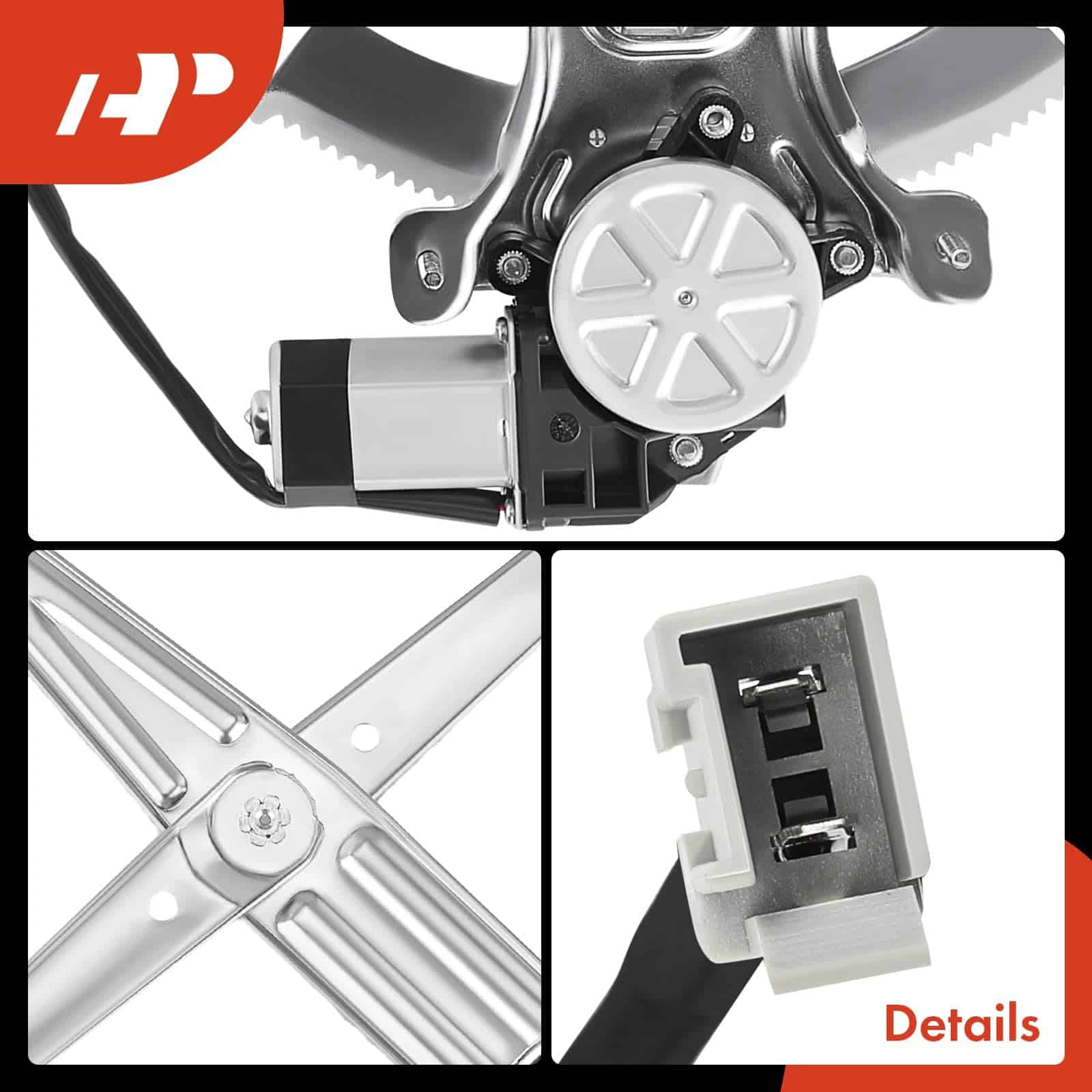 Ensamble de Regulador de Ventana y Motor A-Premium para - Imagen 9