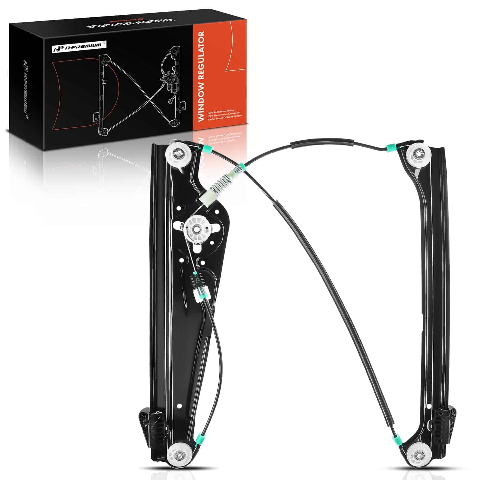 Regulador de ventana eléctrico A-Premium sin motor de