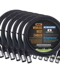 6 Unidades - 12 Pies - Canare L-4E6S, Cables de Micrófono