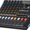 Mezcladora de Audio Profesional de Ocho Canales con