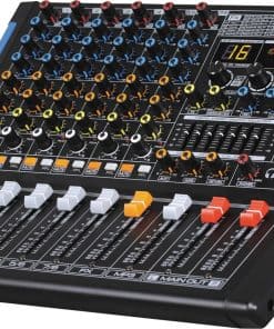 Mezcladora de Audio Profesional de Ocho Canales con