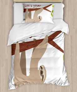 Set de Funda de Edredón Ambesonne, Estilo de Dibujos