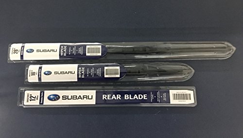 Conjunto de cuchillas limpiaparabrisas delanteras y