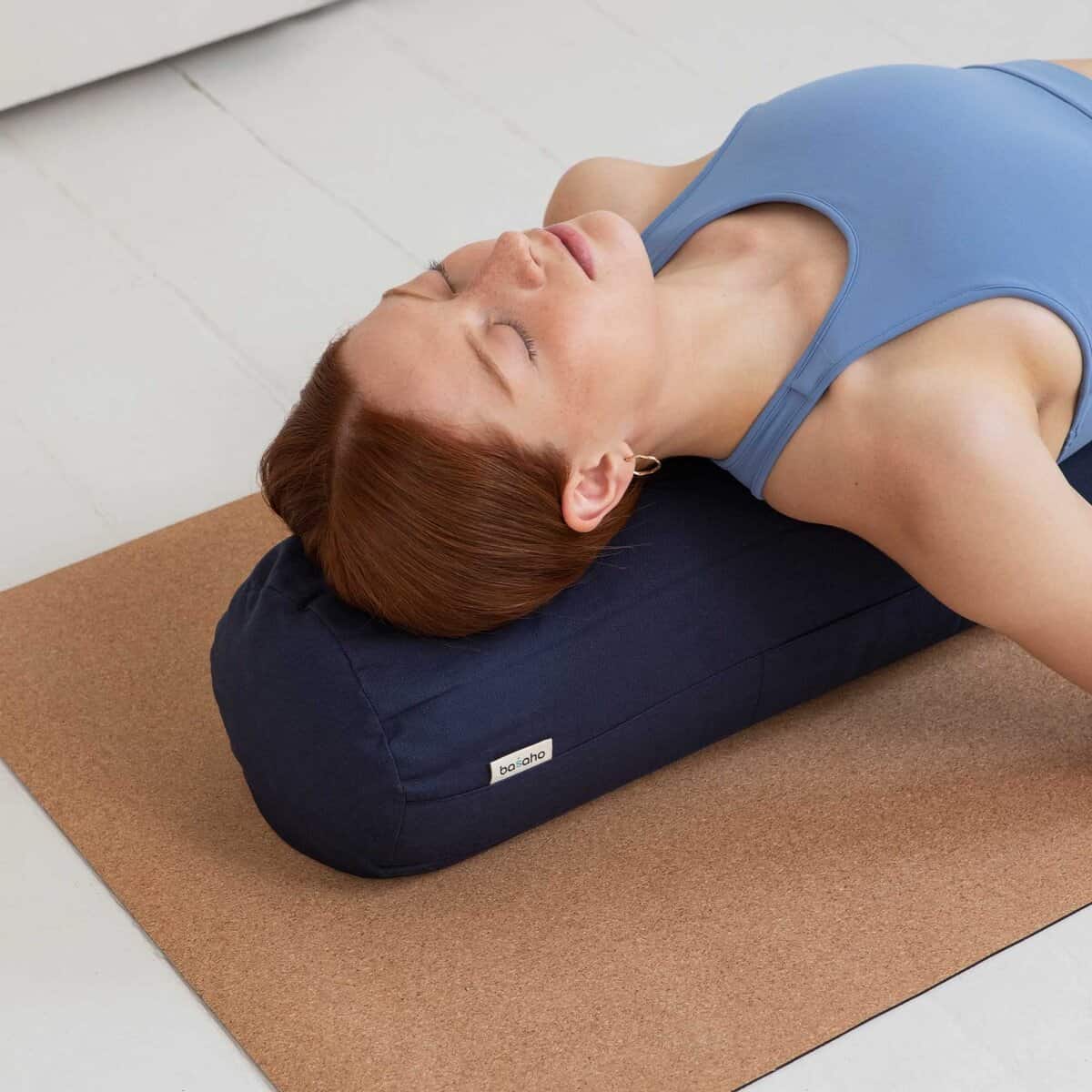 Cojín de Bolster de Yoga Basaho | Cojín de Yoga Redondo de - Imagen 8