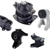 Set de 5 Montajes de Motor Delantero y Trasero Compatible