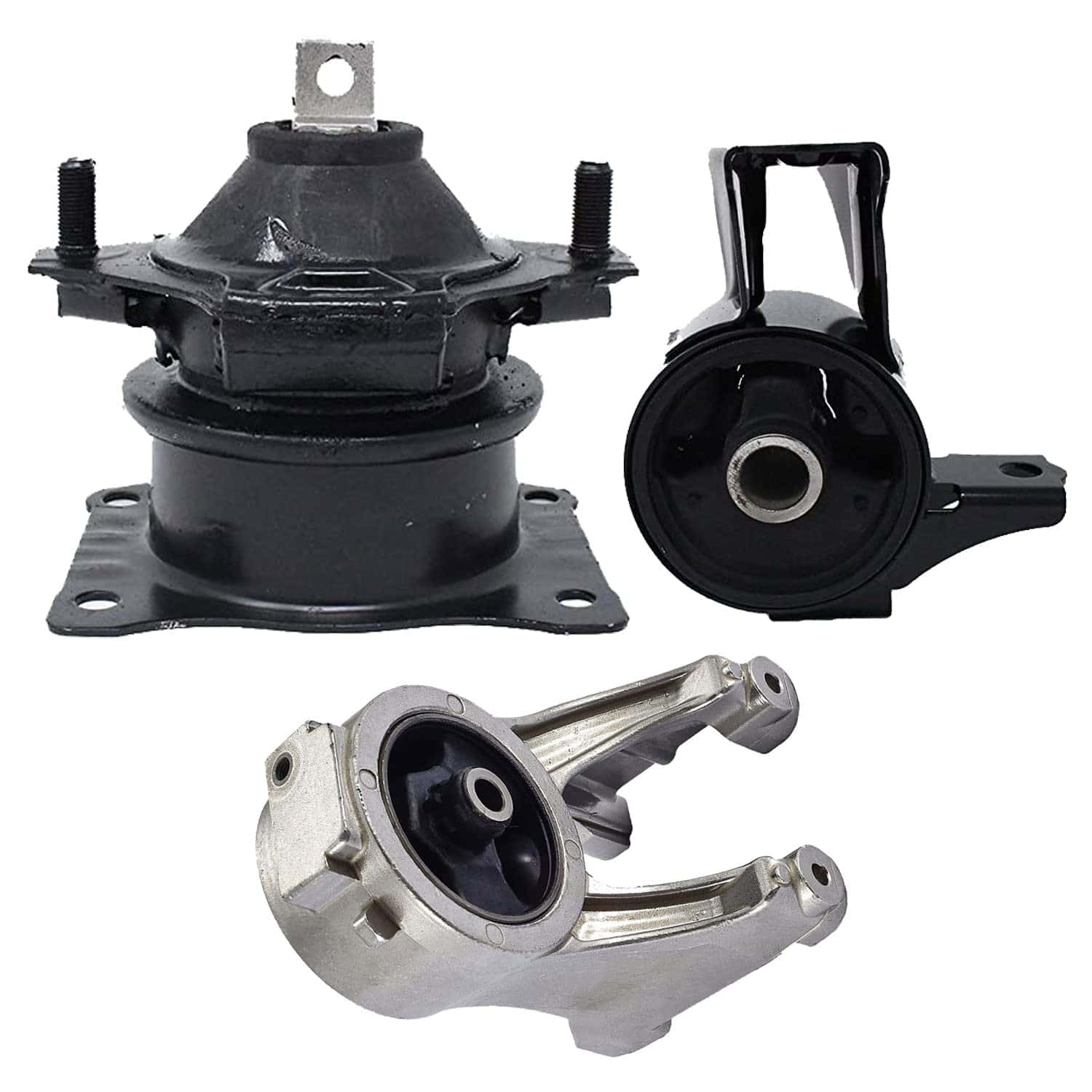 Set de 3 soportes de motor delantero y trasero compatible