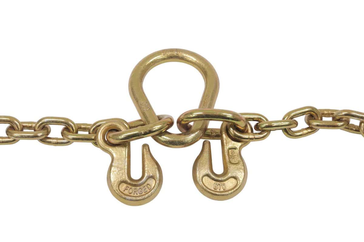 Brida de Cadena en V de 5/16" de Grado 70 con Ganchos de - Imagen 3