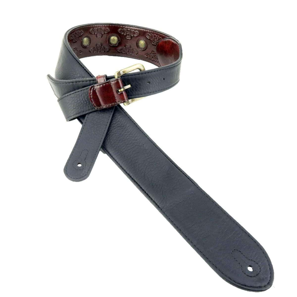 Correa de Guitarra Acolchada de Cuero Antique Mahogany con - Imagen 6