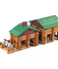 Juguetes Joqutoys 170 PCS Set de bloques de madera