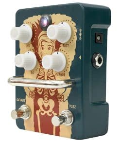 Pedal de Efectos de Guitarra Fuzz Vintage con Octava