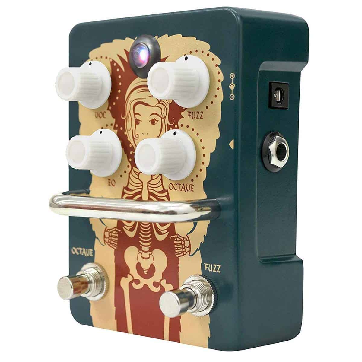 Pedal de Efectos de Guitarra Fuzz Vintage con Octava