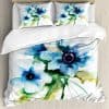 Juego de Funda Nórdica Ambesonne Watercolor Flower, Pintura