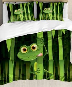 Set de Funda de Edredón Ambesonne Animal, Divertida