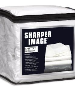 Juego de Sábanas con Capa Delgada Rellena de Pluma de Pato