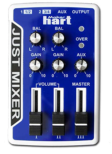 Mezclador de Audio JUST MIXER - Mezclador de Audio Portátil
