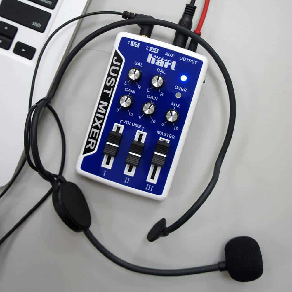 Mezclador de Audio JUST MIXER - Mezclador de Audio Portátil - Imagen 4
