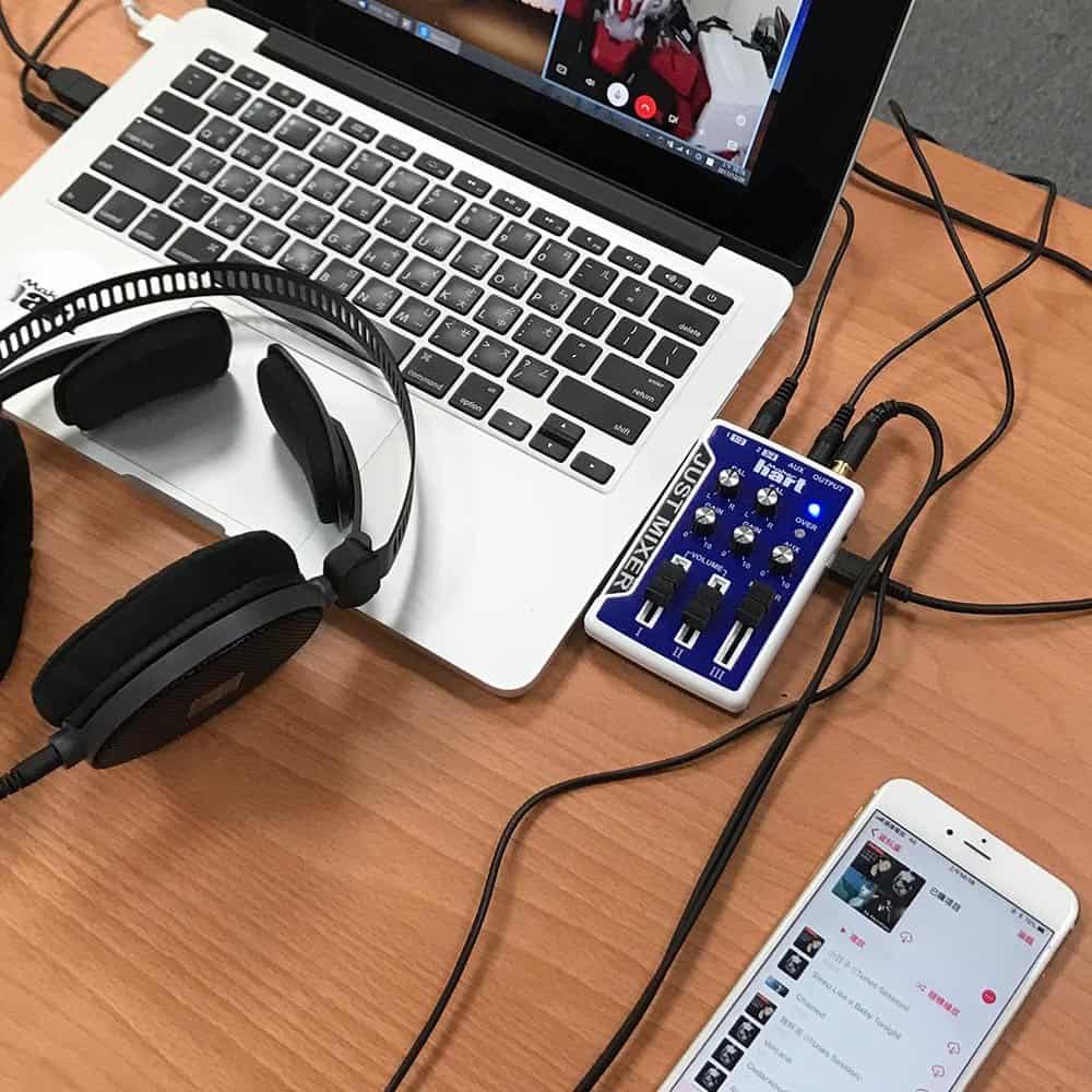 Mezclador de Audio JUST MIXER - Mezclador de Audio Portátil - Imagen 5