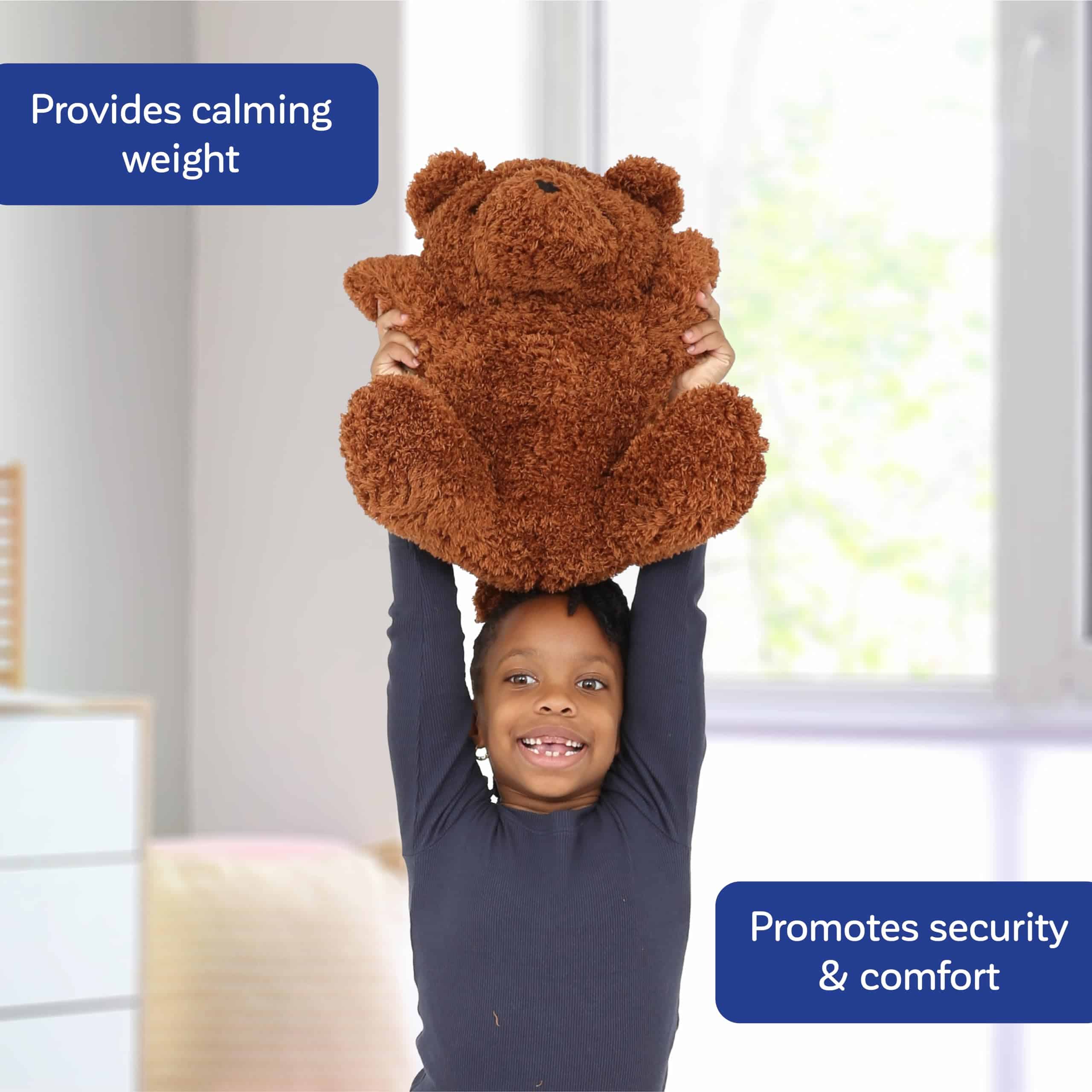 Oso Teddy con Peso para Niños - Herramienta Sensorial para - Imagen 3
