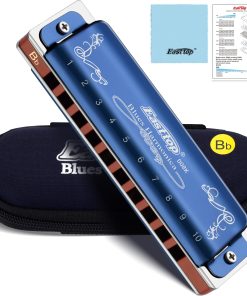 Armonica Diatónica en Si bemol de East top, 10 Agujeros 20