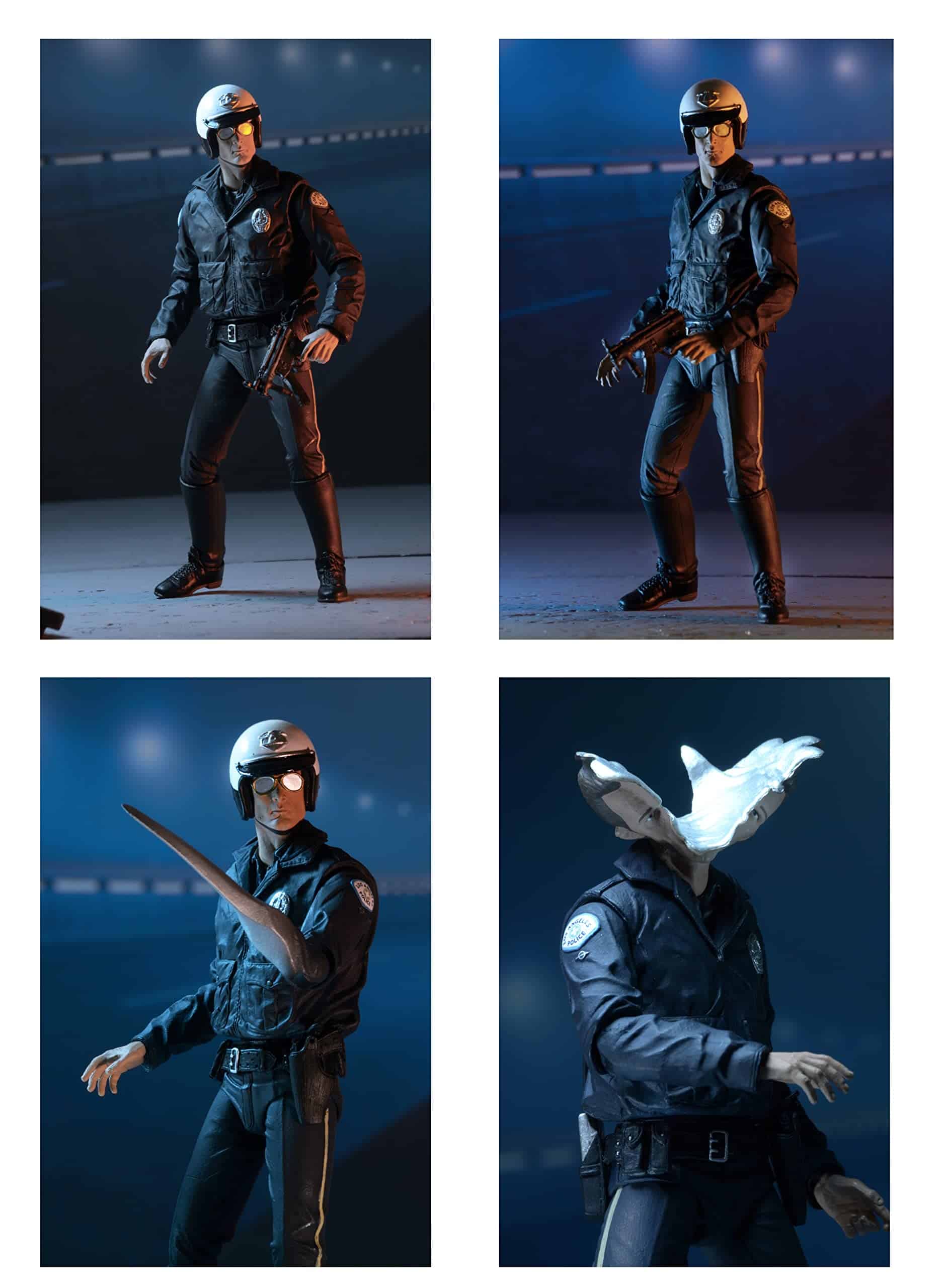 NECA Collectible Ultimate T-1000 Motorcycle Cop Terminator - Imagen 5