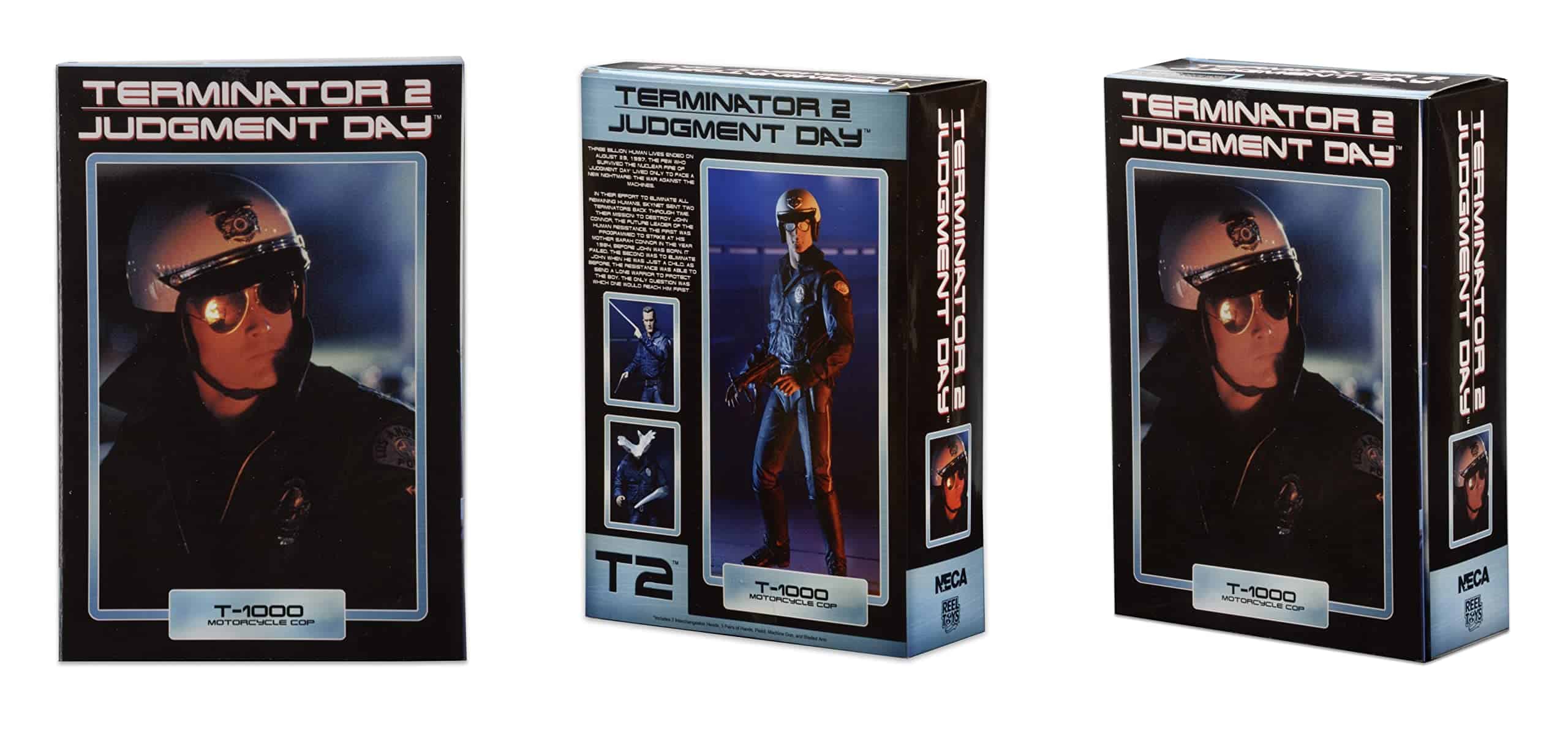 NECA Collectible Ultimate T-1000 Motorcycle Cop Terminator - Imagen 4