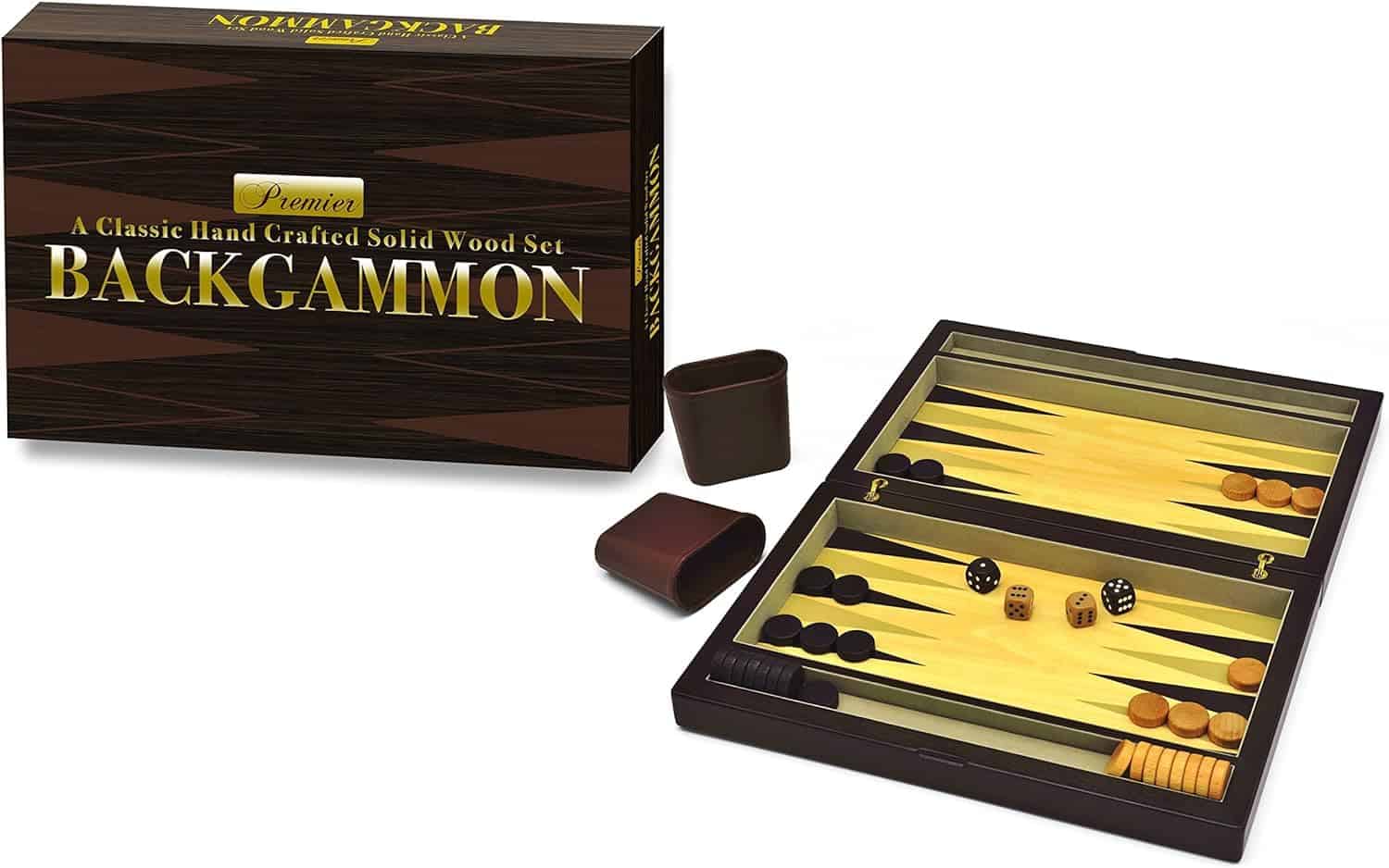 Juego de Mesa Premier Backgammon