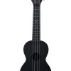 Ukulele Waterman Soprano con Acabado Mate Negro