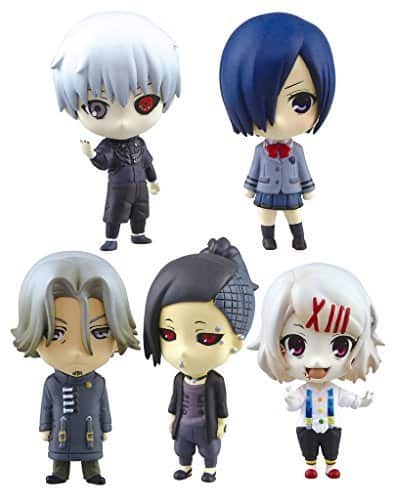 Set de 5 Figuras Coleccionables Tokyo Ghoul SD de Aoshima