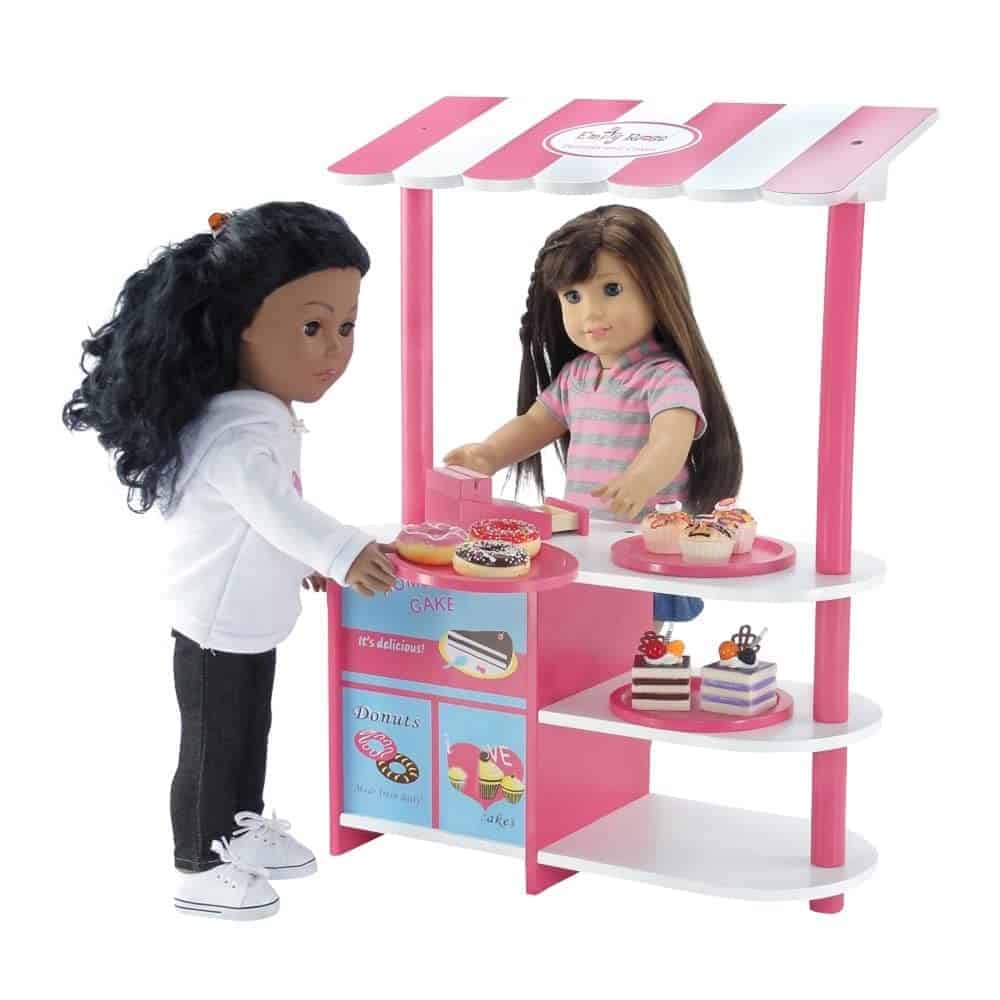 Stand de Panadería de Juguete para Muñecas de 18 Pulgadas