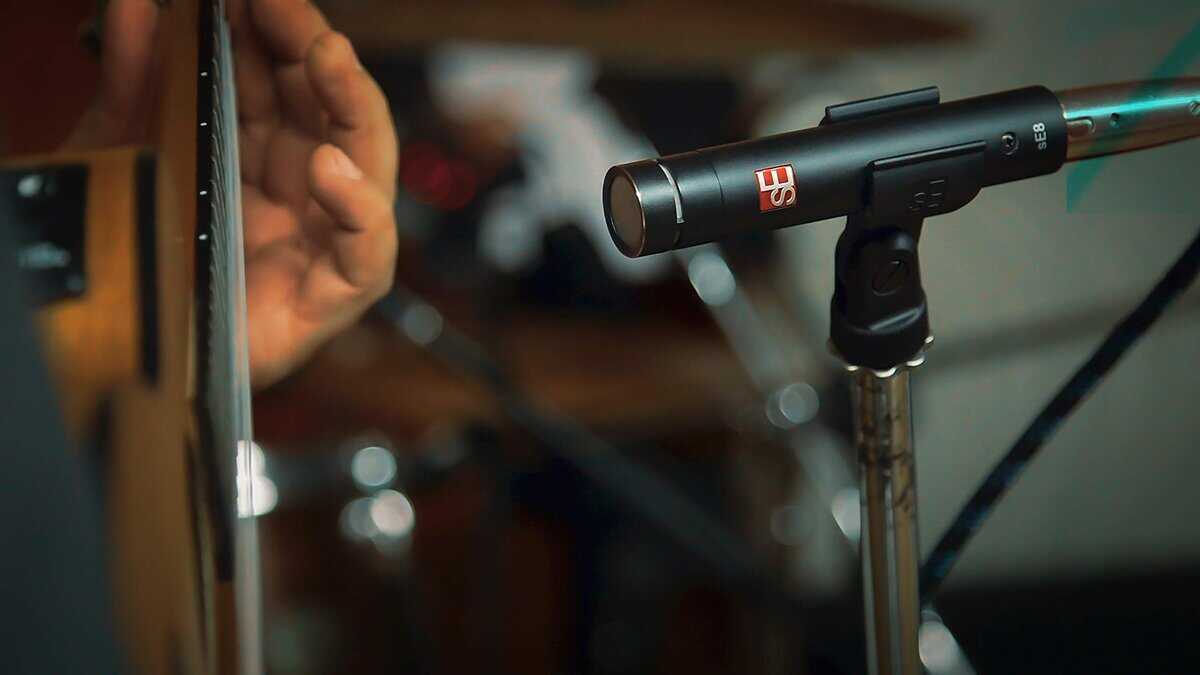 Micrófono de condensador cardioide de diafragma pequeño sE - Imagen 9