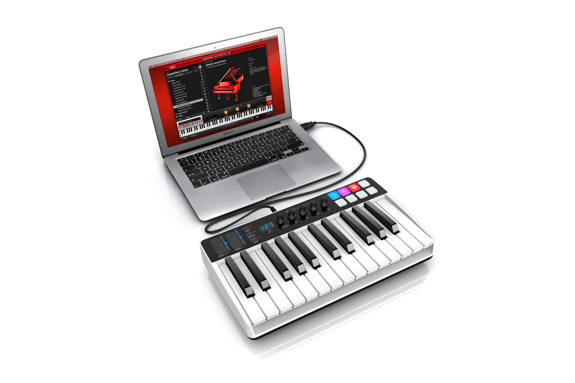 Controlador MIDI de 25 teclas IK Multimedia iRig Keys I/O - Imagen 8