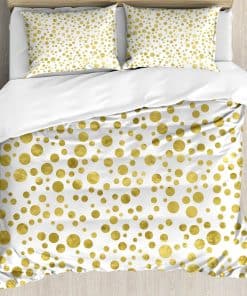 Juego de Funda de Edredón de Lunares Ambesonne, Ilustración