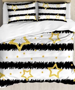 Juego de funda nórdica Ambesonne Star, Estrellas y puntos