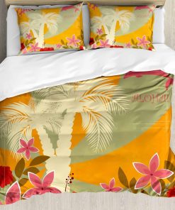 Juego de Funda nórdica Ambesonne Hawaiian, Estampado